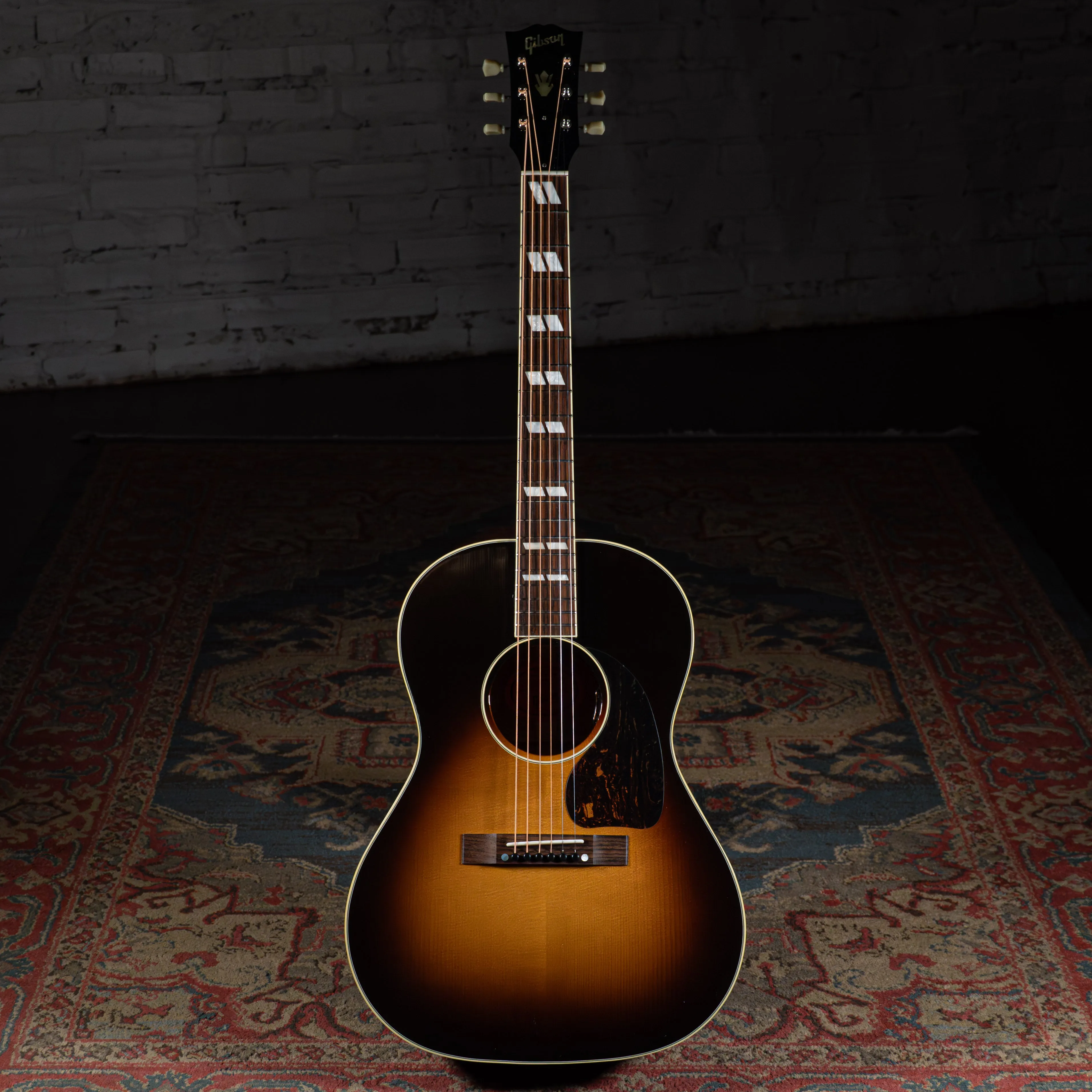 2022 Gibson Nathaniel Rateliff LG-2 Western Acoustic Guitar, Sunburst w/ OHSC - Used