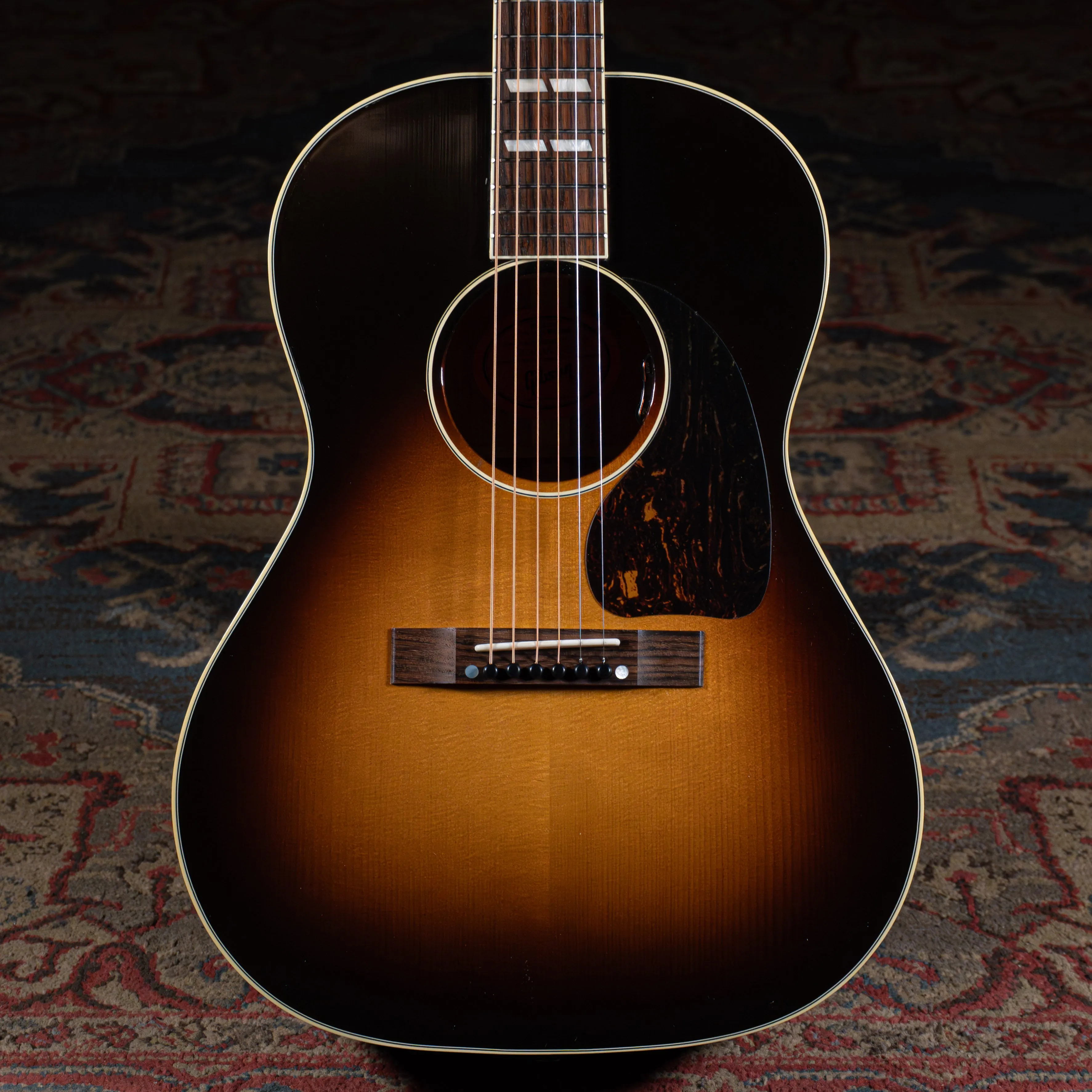 2022 Gibson Nathaniel Rateliff LG-2 Western Acoustic Guitar, Sunburst w/ OHSC - Used