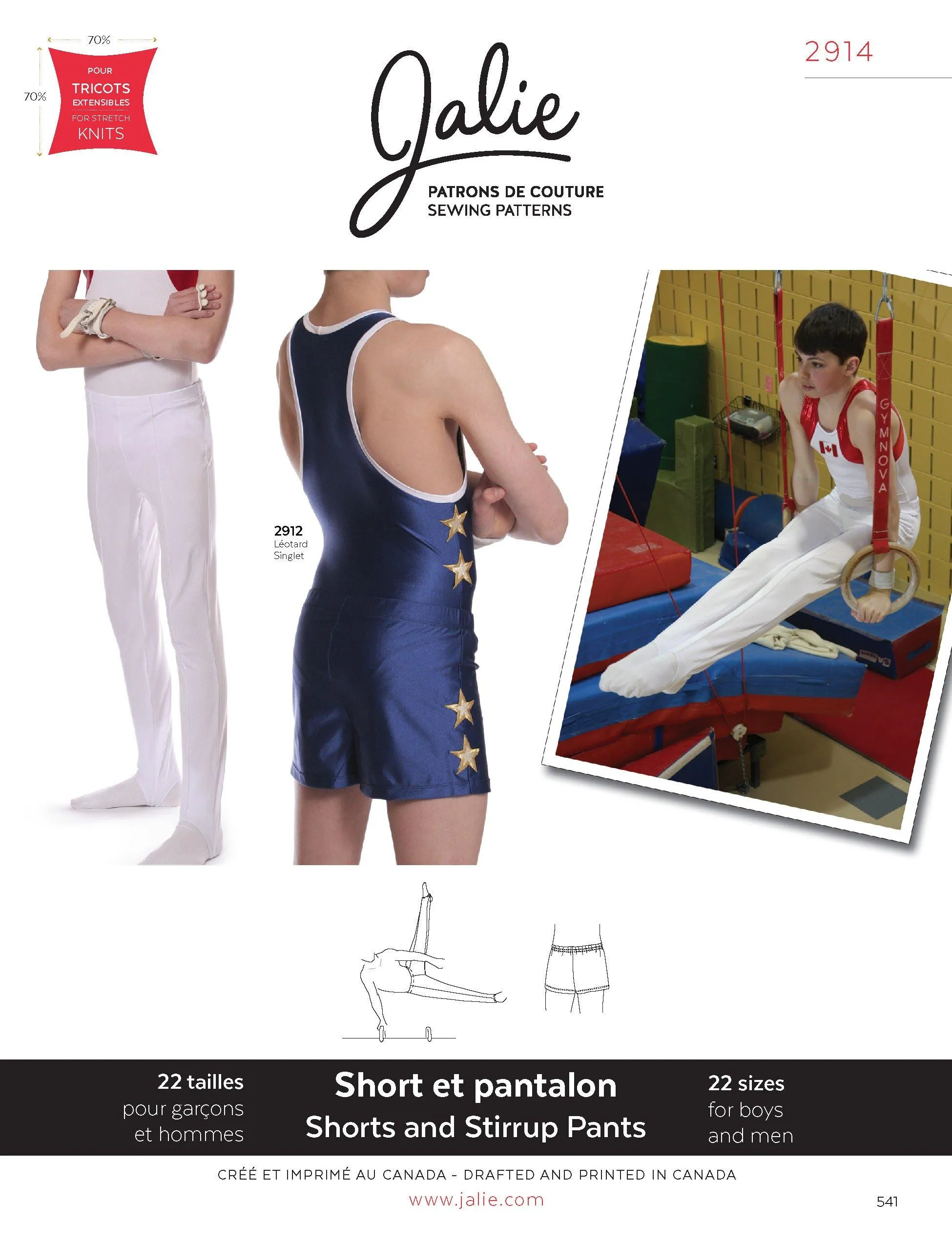 2914 // Gymnastics Pants and Shorts