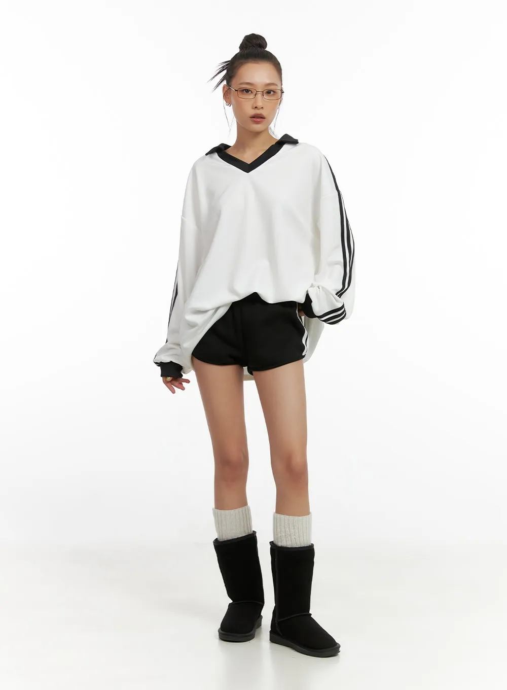 Banded Mini Shorts CO424