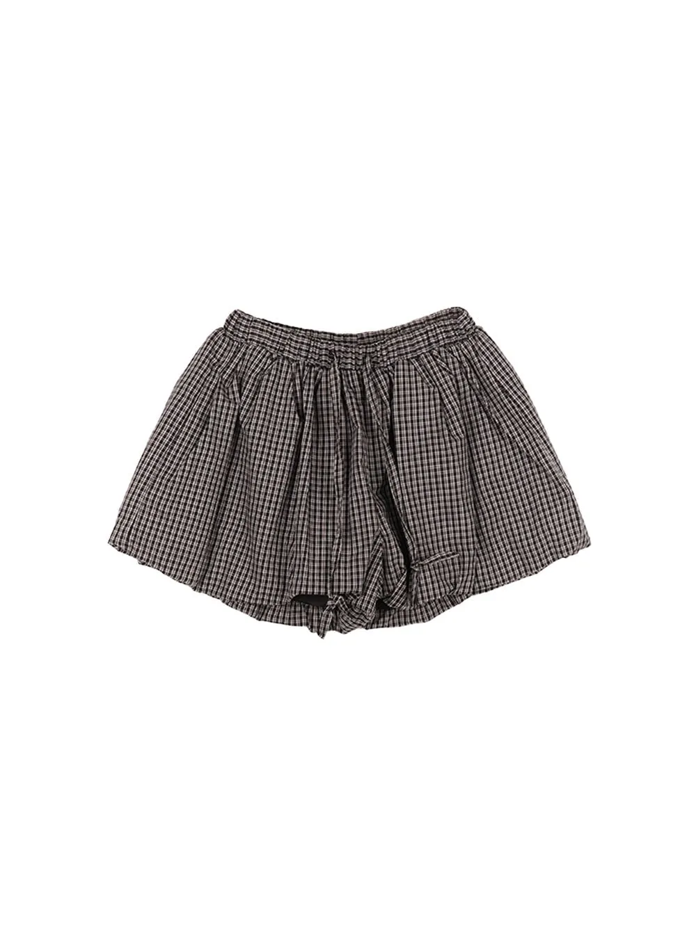 Checkered Pumpkin Shorts CM531