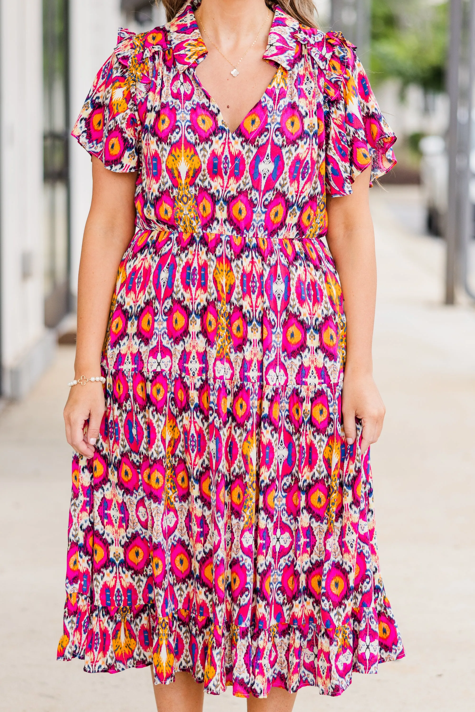 Colorful Celebrations Dress, Pink