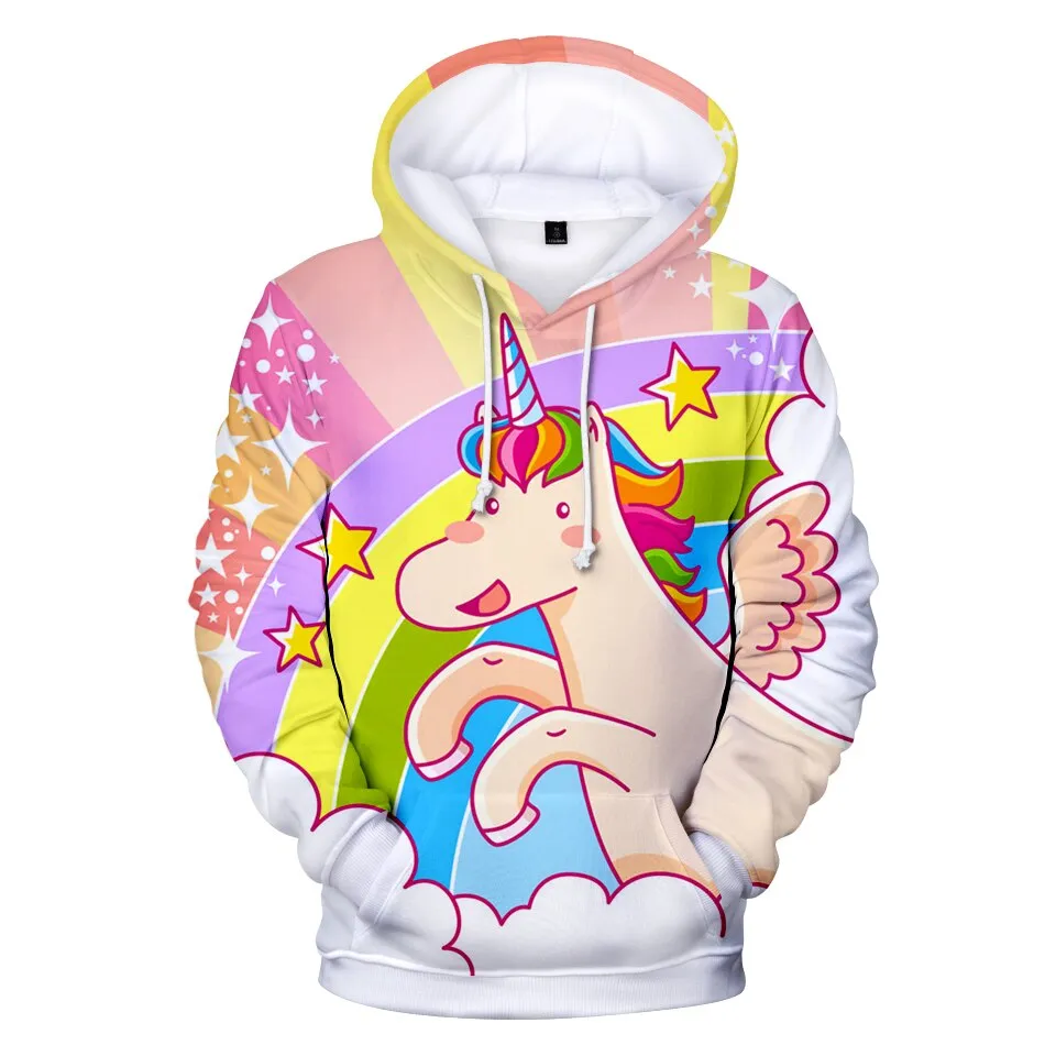 Colorful Unicorn Hoodie