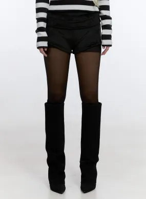 Corduroy Slim Shorts CO419