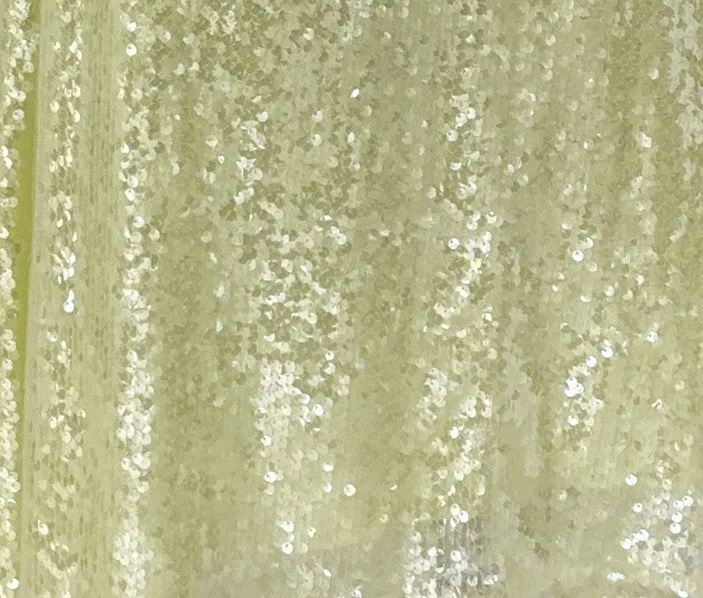DOLLY Luxury Lemon Yellow Sequin Halter Neck Backless Short Birthday Dress-NELLIE