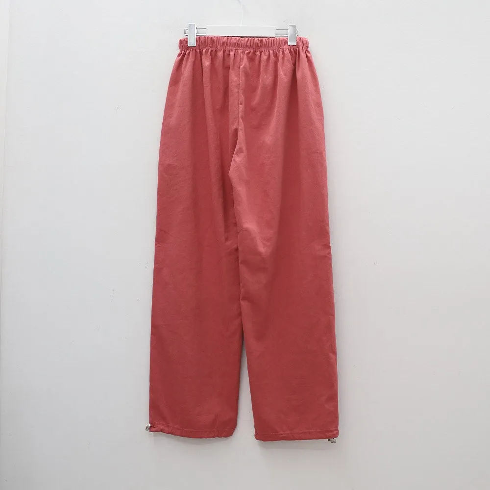 Drawstring Waist Detail Wide Leg Sweats CA27