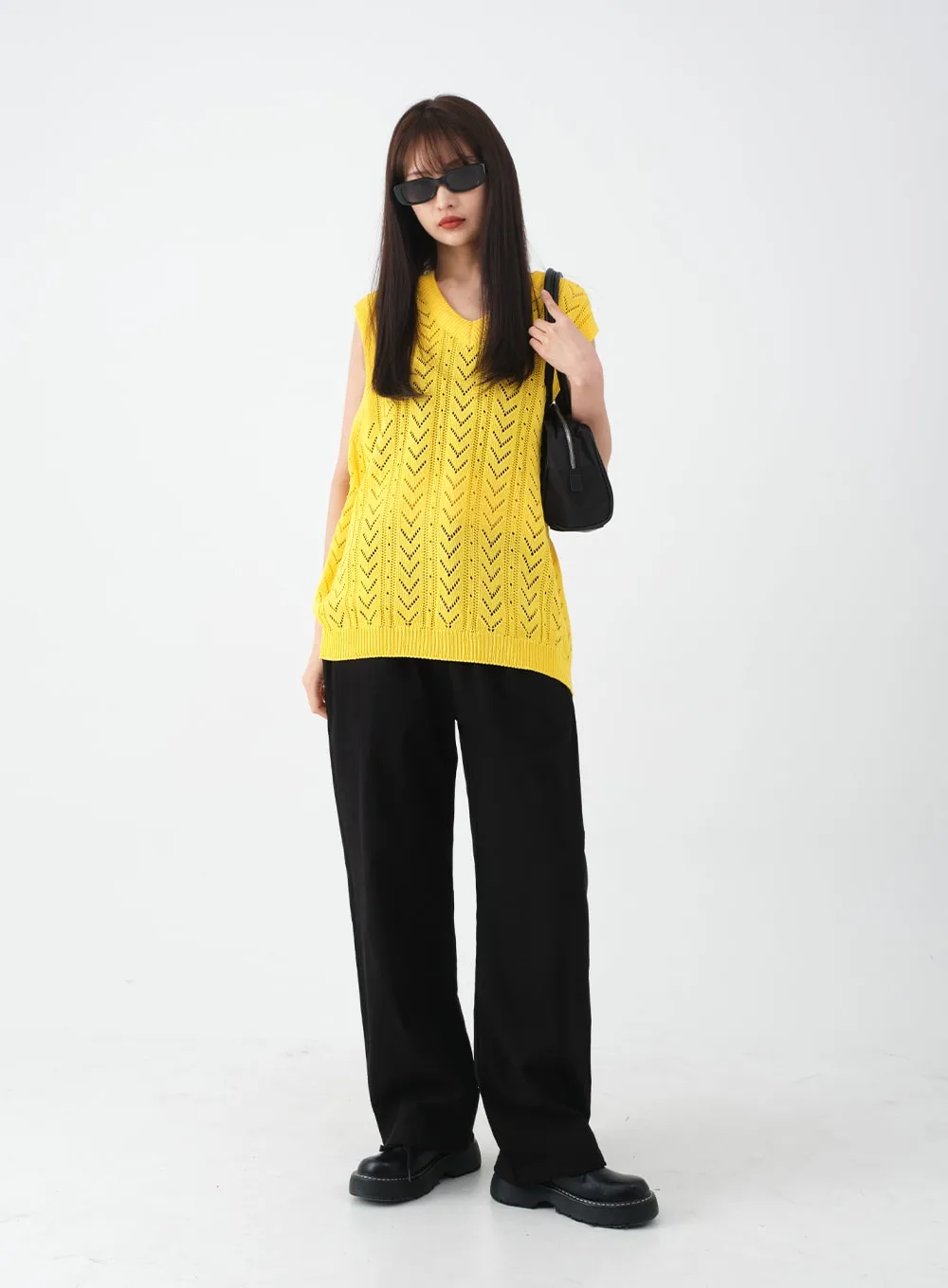 Drawstring Waist Detail Wide Leg Sweats CA27