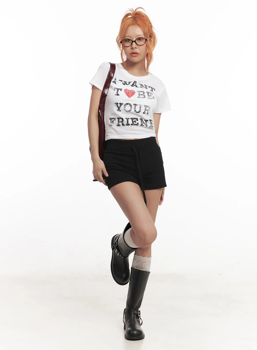 Essential Cotton Sweat Shorts IA517