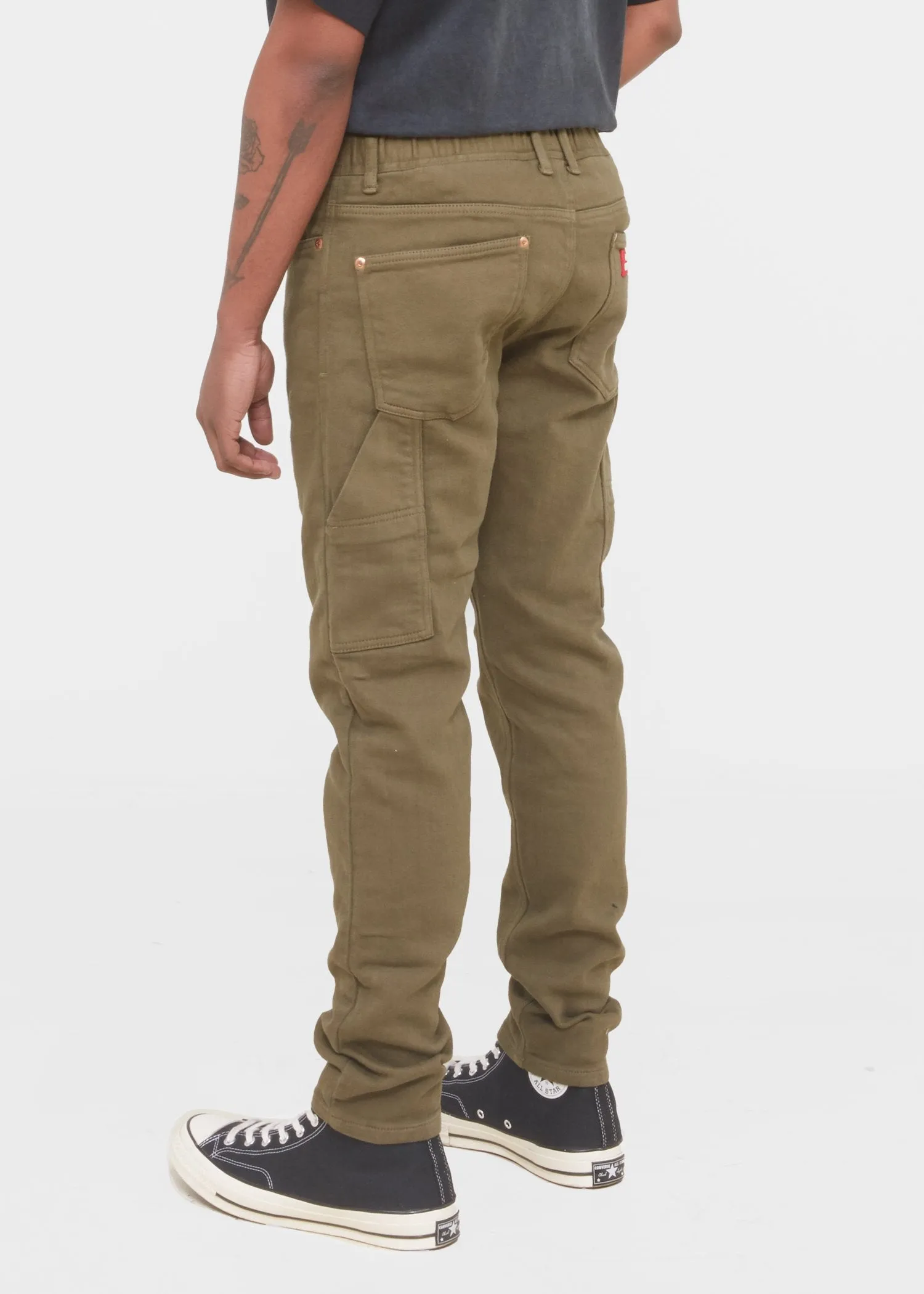 HUMAN MADE: RELAX PANTS [OLIVE]