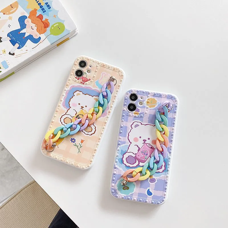 Kawaii Drink Bear iPhone Case