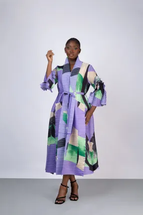 KIERA ZUKI DRESS- PURPLE