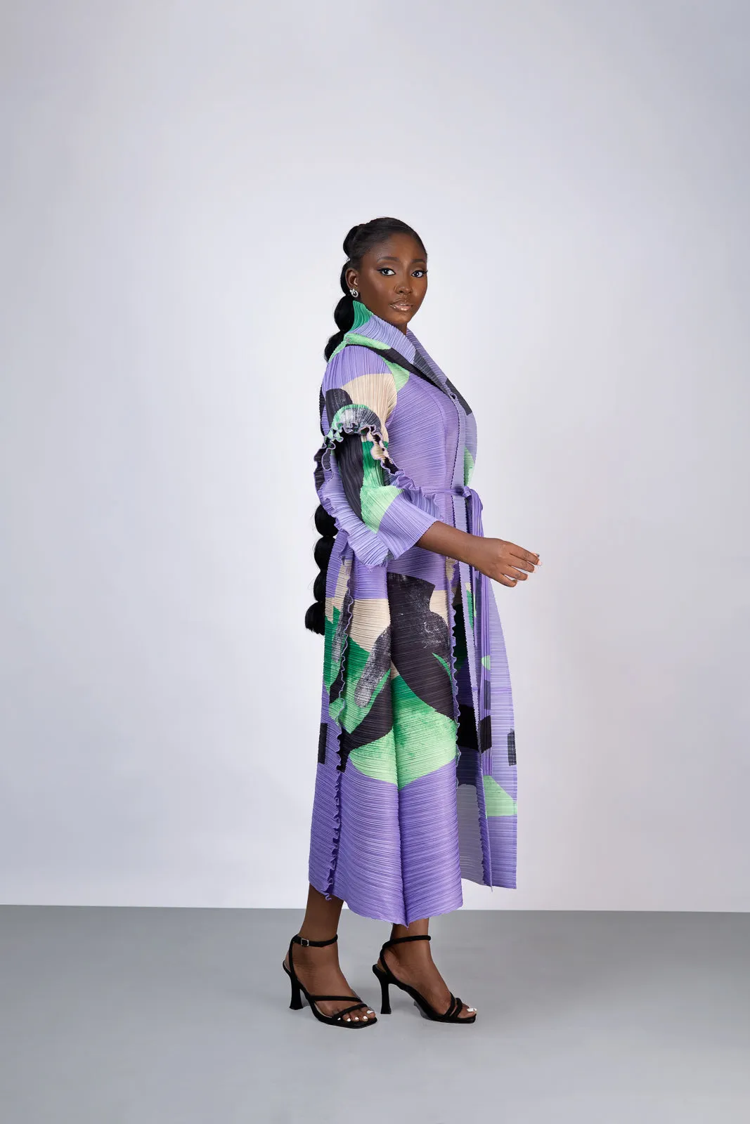 KIERA ZUKI DRESS- PURPLE