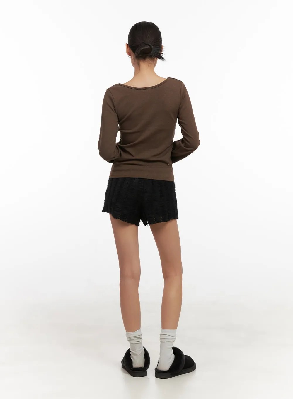 Lace Bloom Shorts CD410