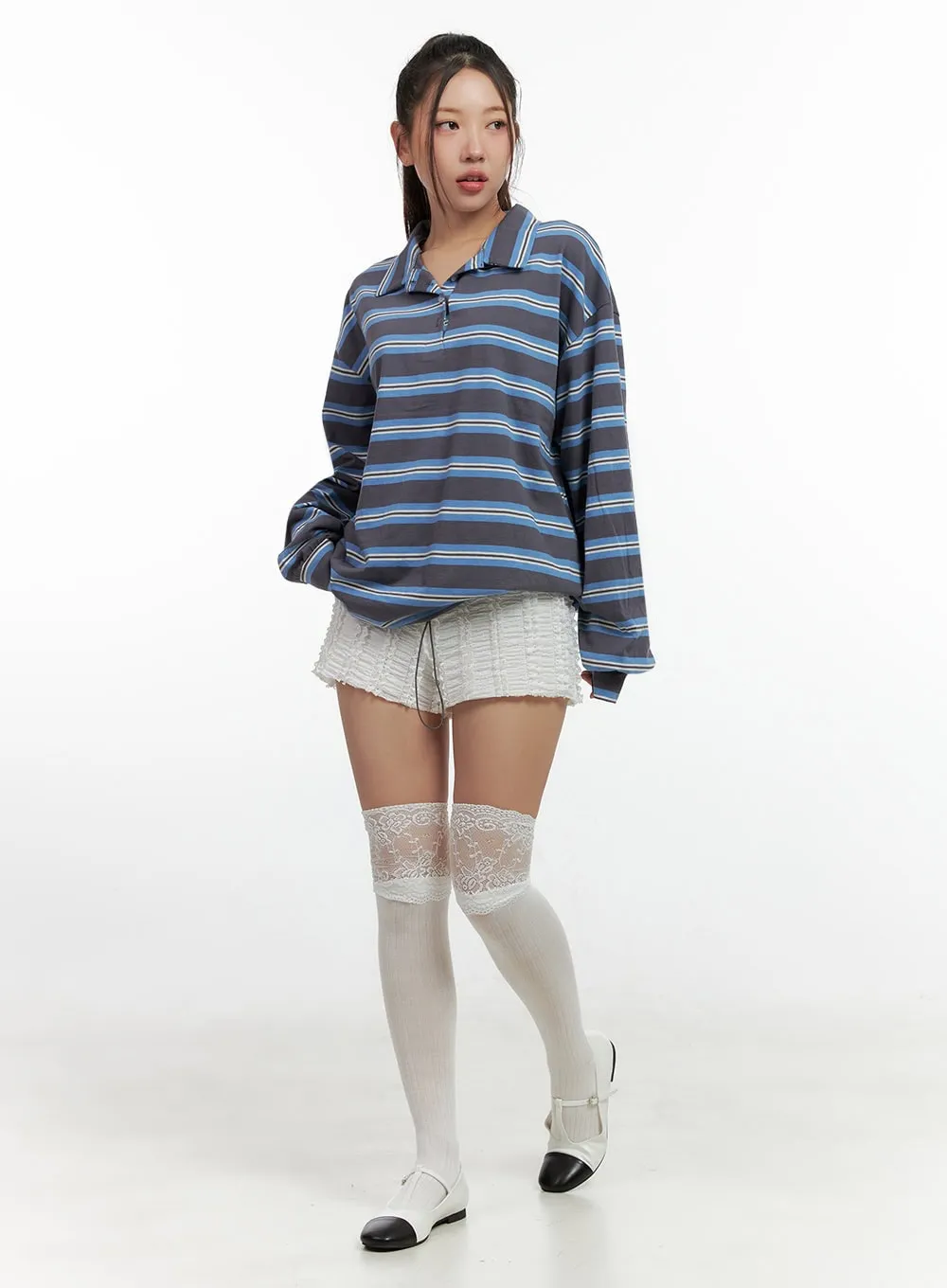 Lace Mini Shorts IN428
