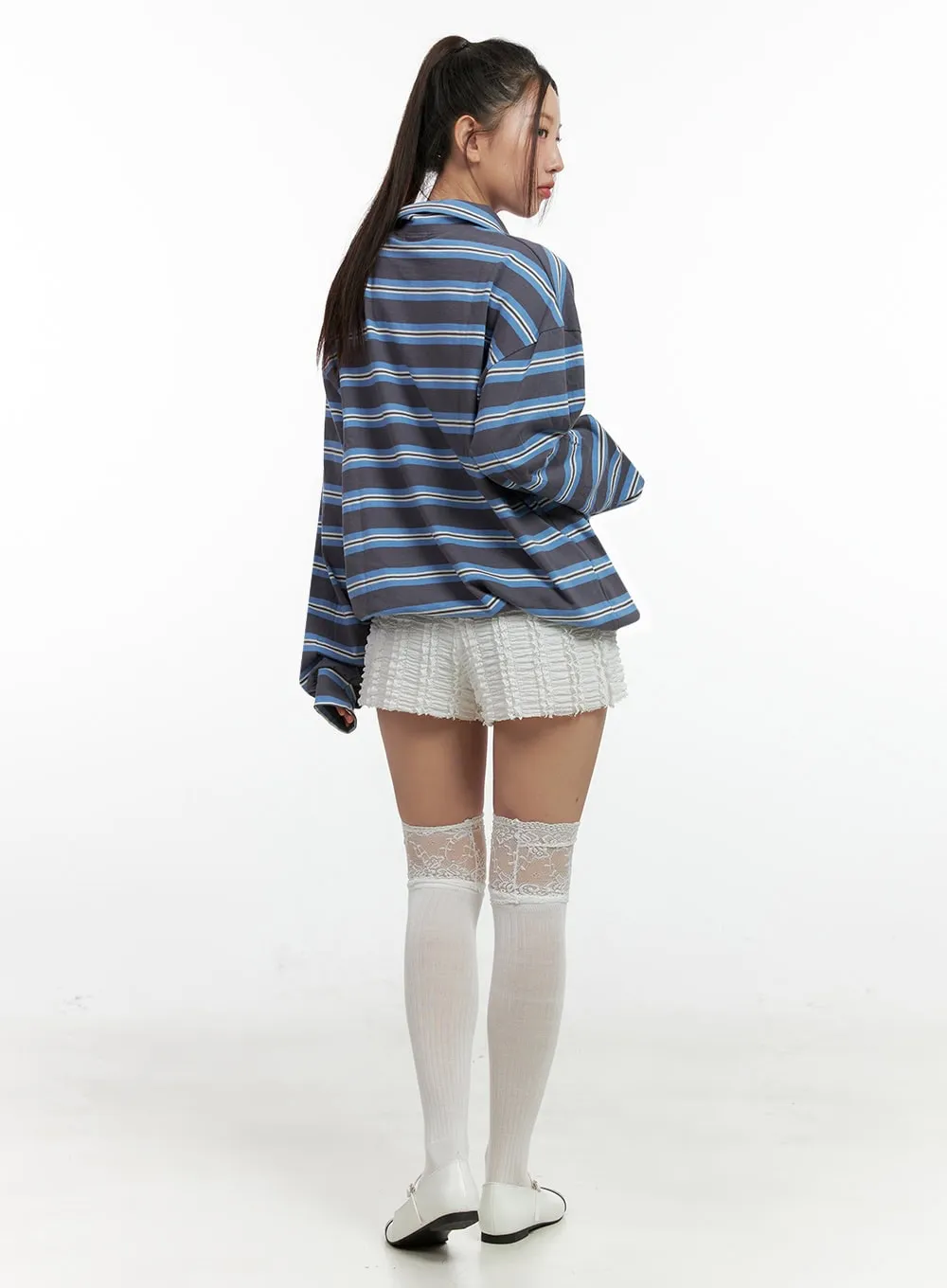 Lace Mini Shorts IN428