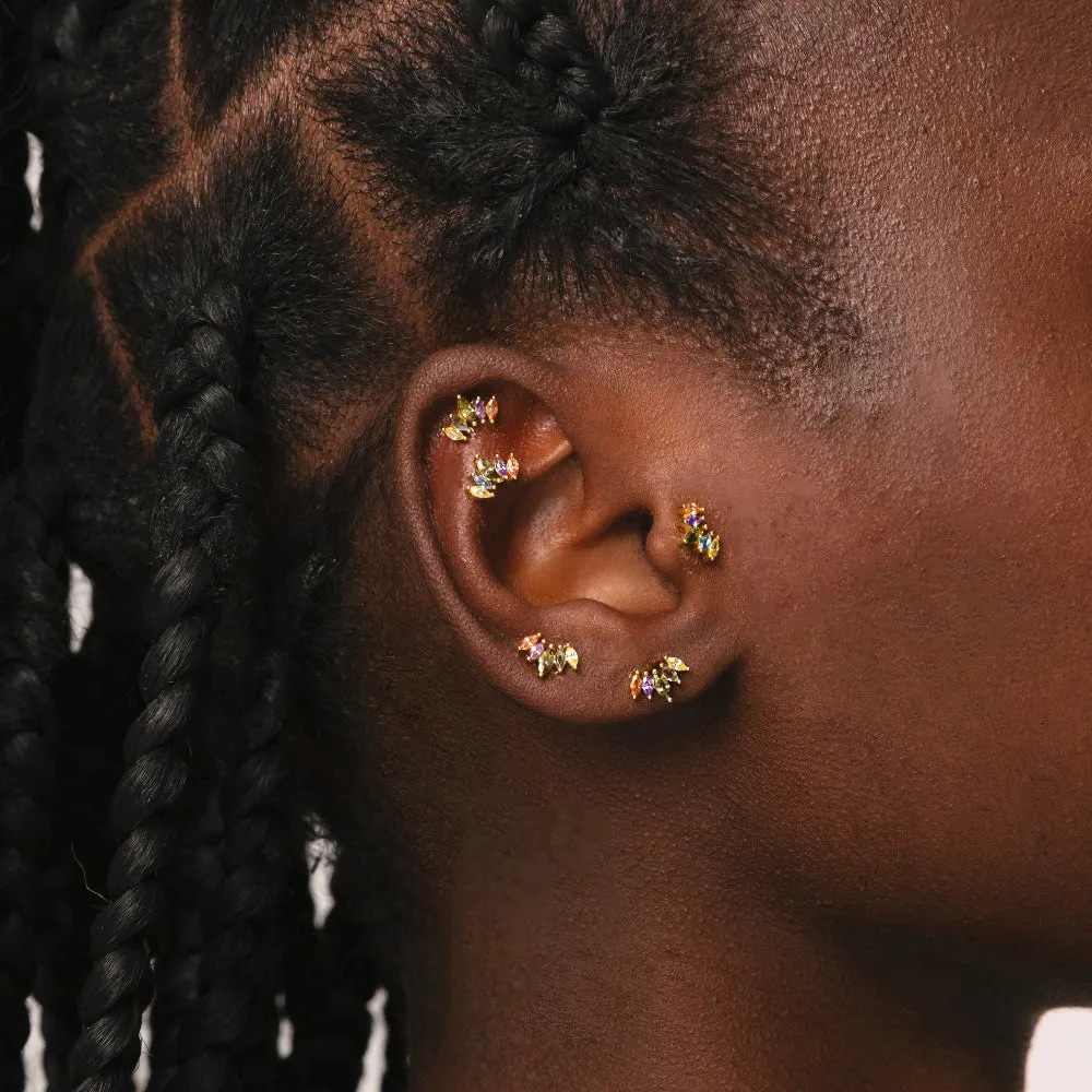 PIERCING COLORFUL CROWN