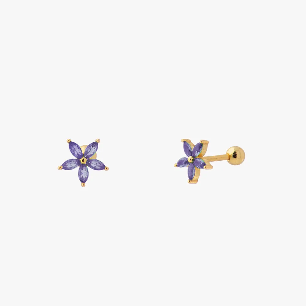 PIERCING COLORFUL FLEUR