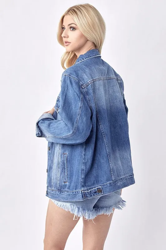 Relax Fit Denim Jacket