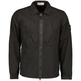 Ripstop Cotton Zipped Overshirt