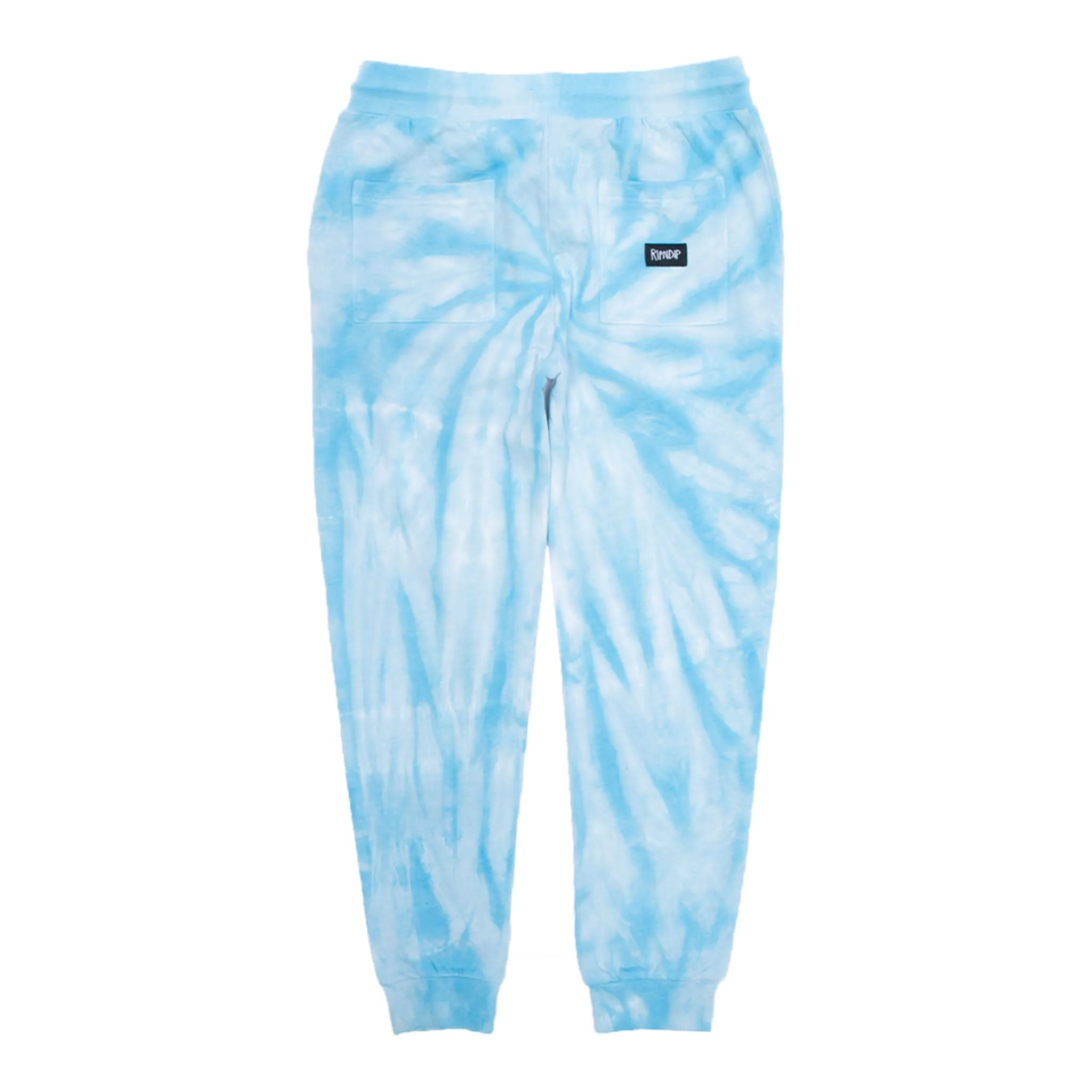 Sent From Heaven Sweatpants (Light Blue Spiral Dye)