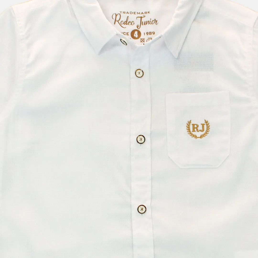 Shirt/ Kemeja Lengan Panjang Anak Laki/ Rodeo Junior Basic Shirt