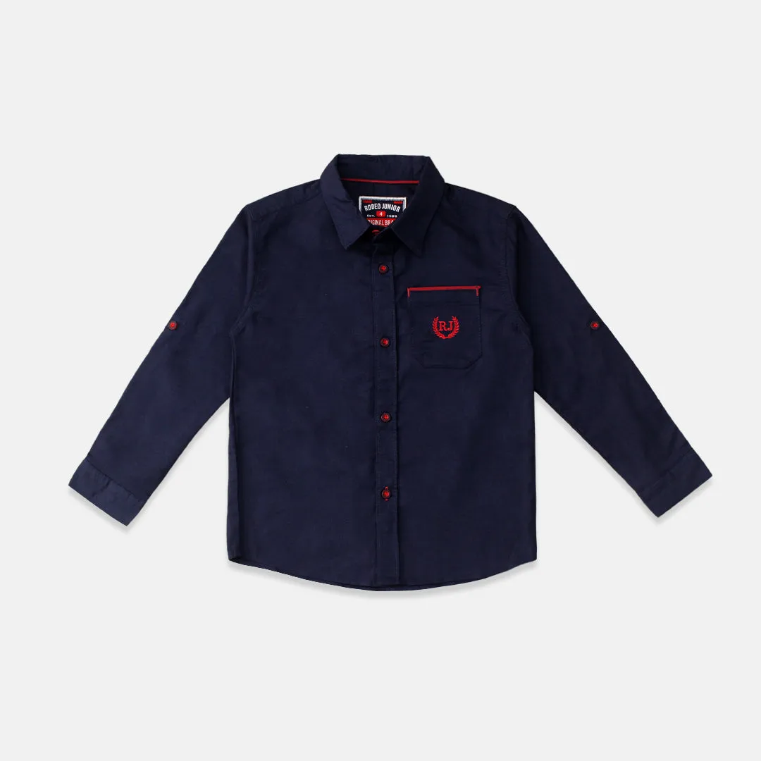 Shirt/ Kemeja Lengan Panjang Anak/ Rodeo Junior Basic