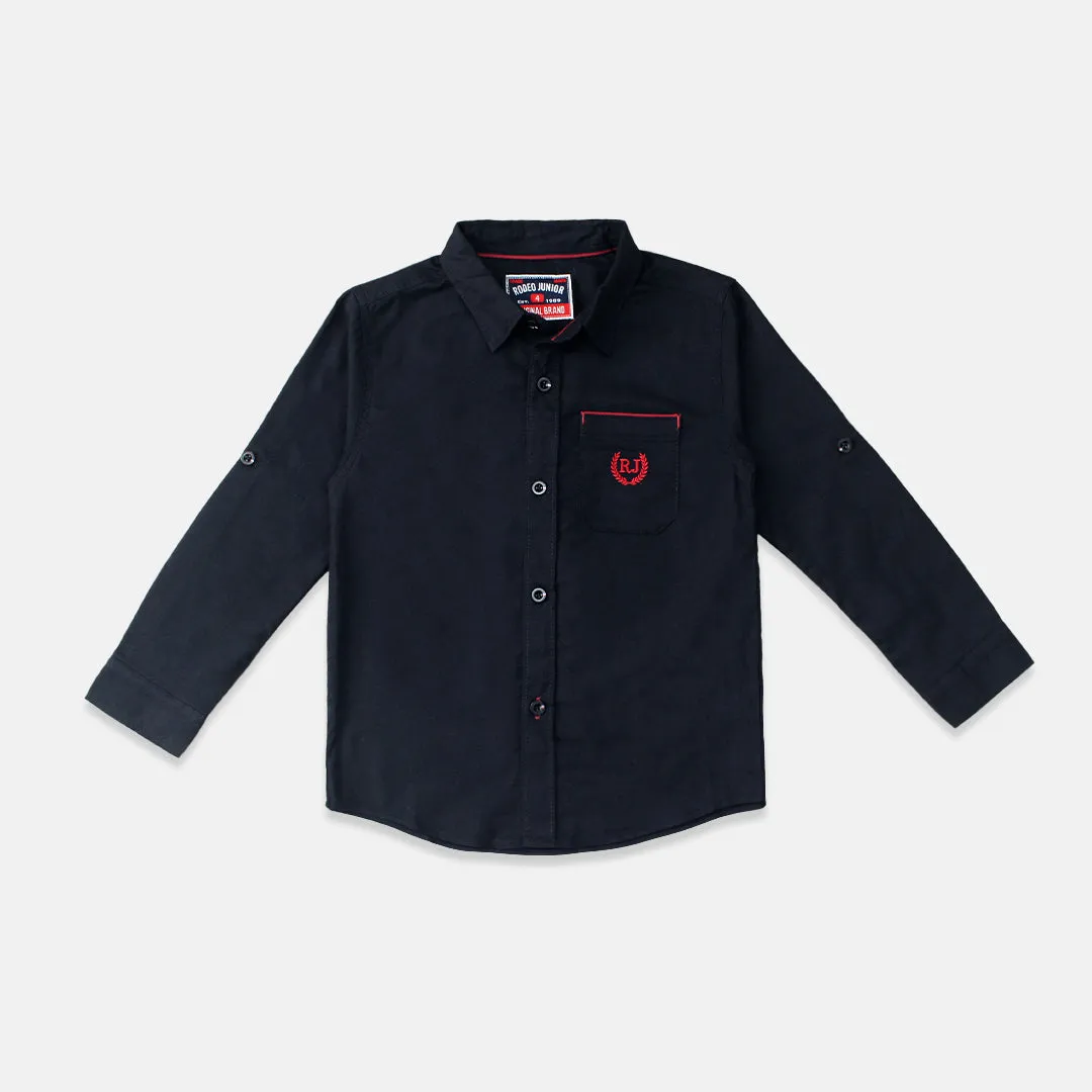 Shirt/ Kemeja Lengan Panjang Anak/ Rodeo Junior Basic