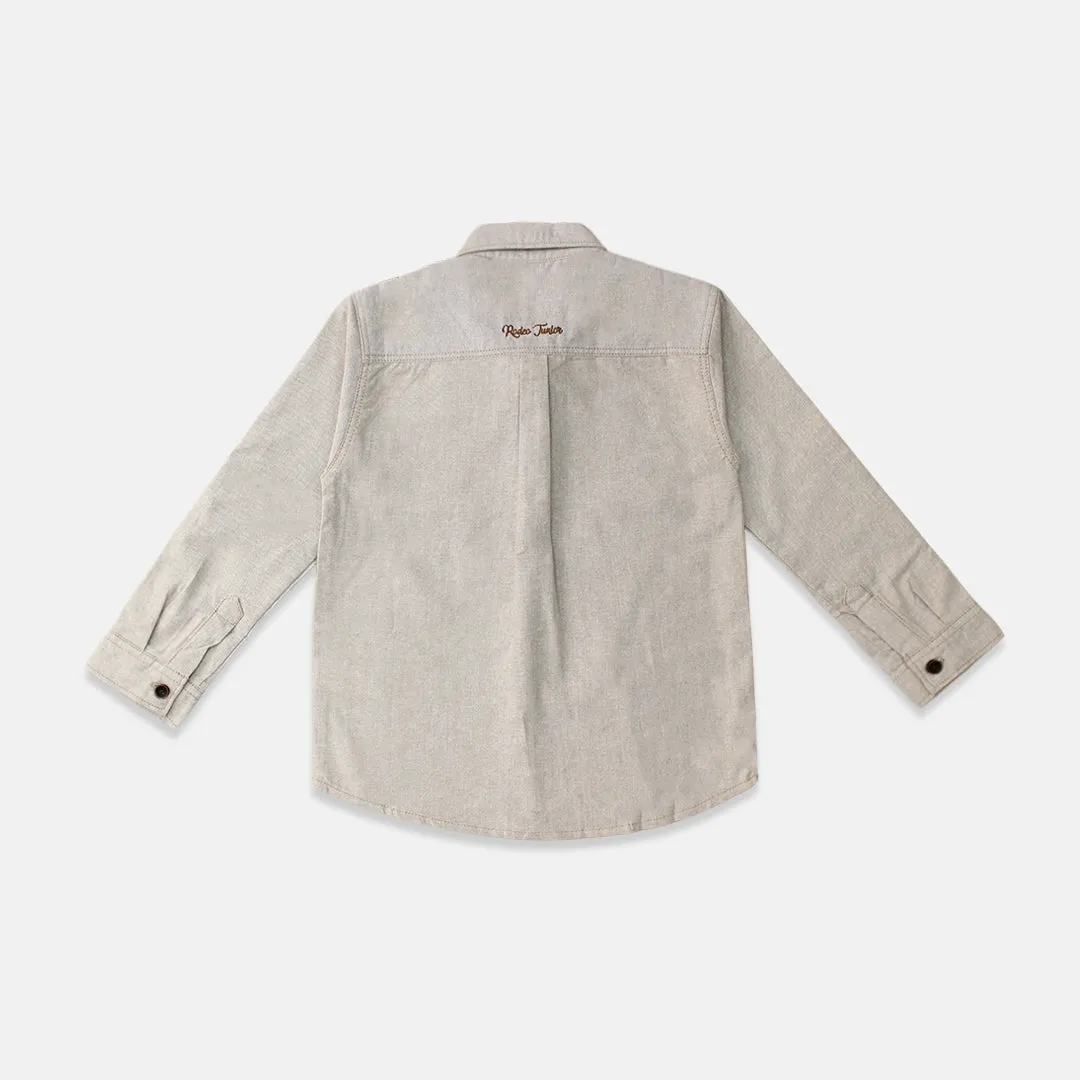 Shirt/ Kemeja Lengan Panjang Anak/ Rodeo Junior Basic