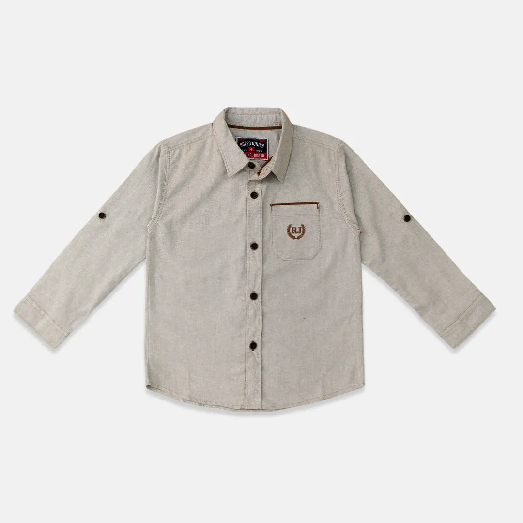 Shirt/ Kemeja Lengan Panjang Anak/ Rodeo Junior Basic