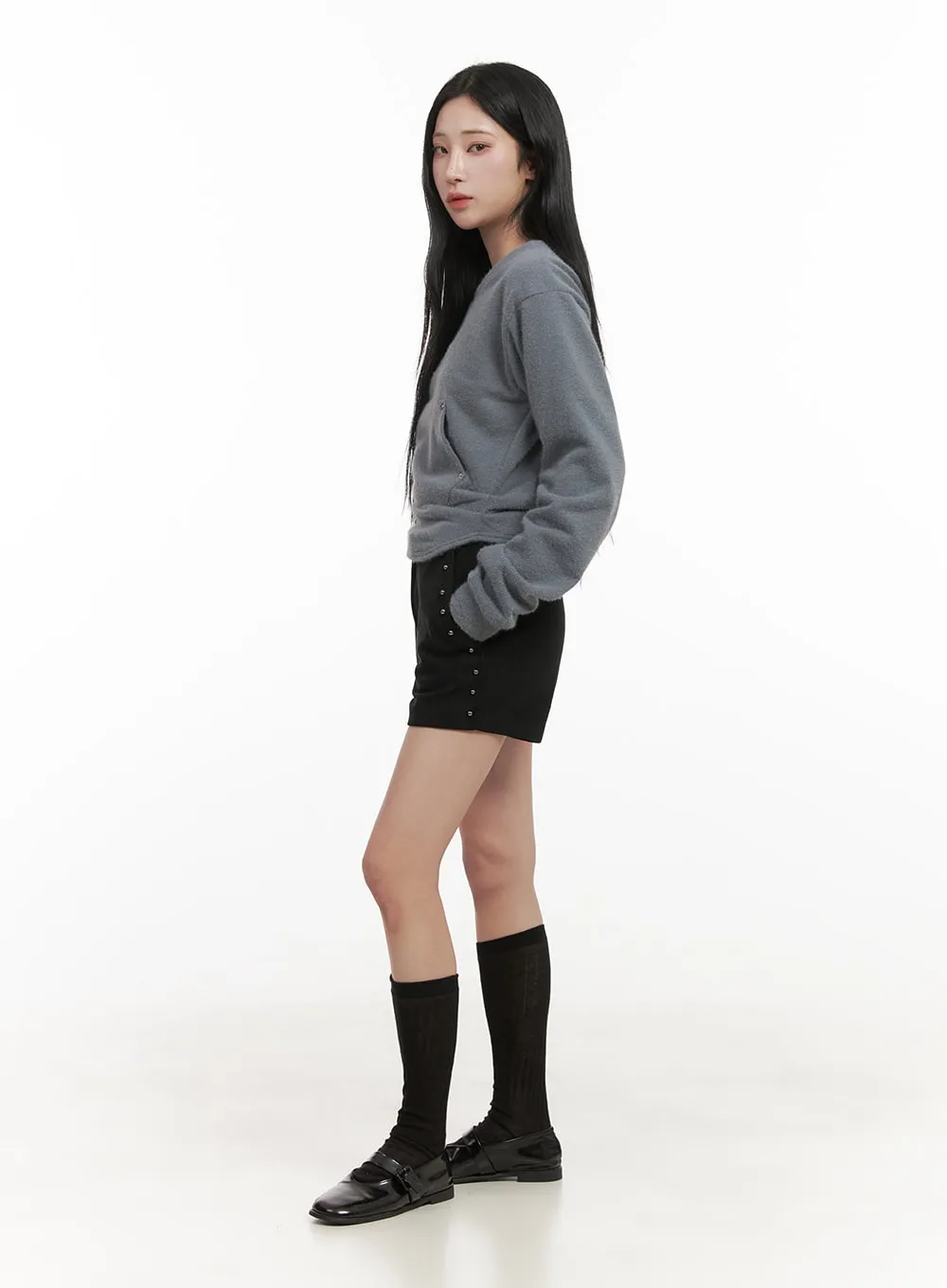 Stud Detail Shorts CD406