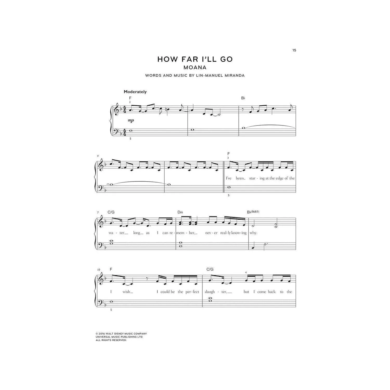 The Easy Piano Series: Film (Easy Piano)