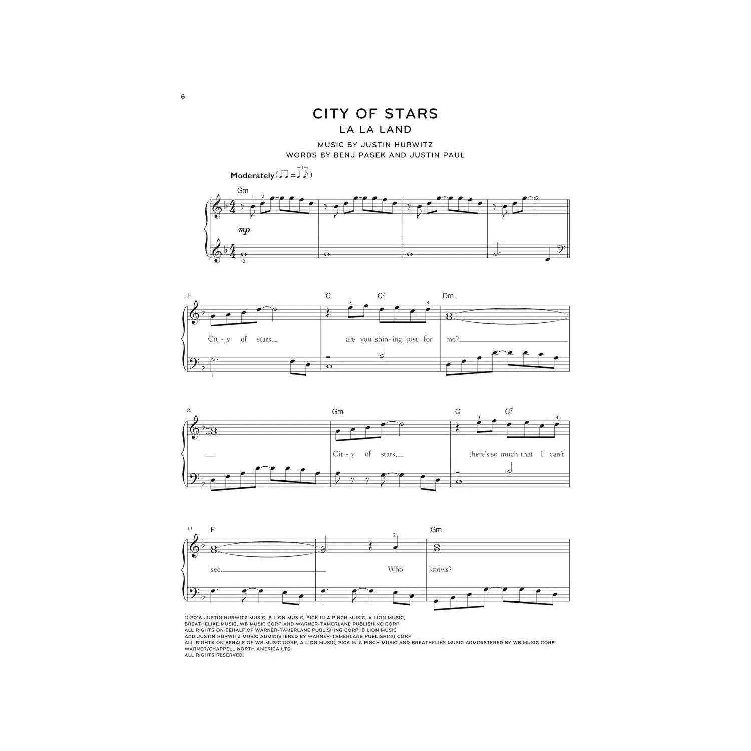 The Easy Piano Series: Film (Easy Piano)