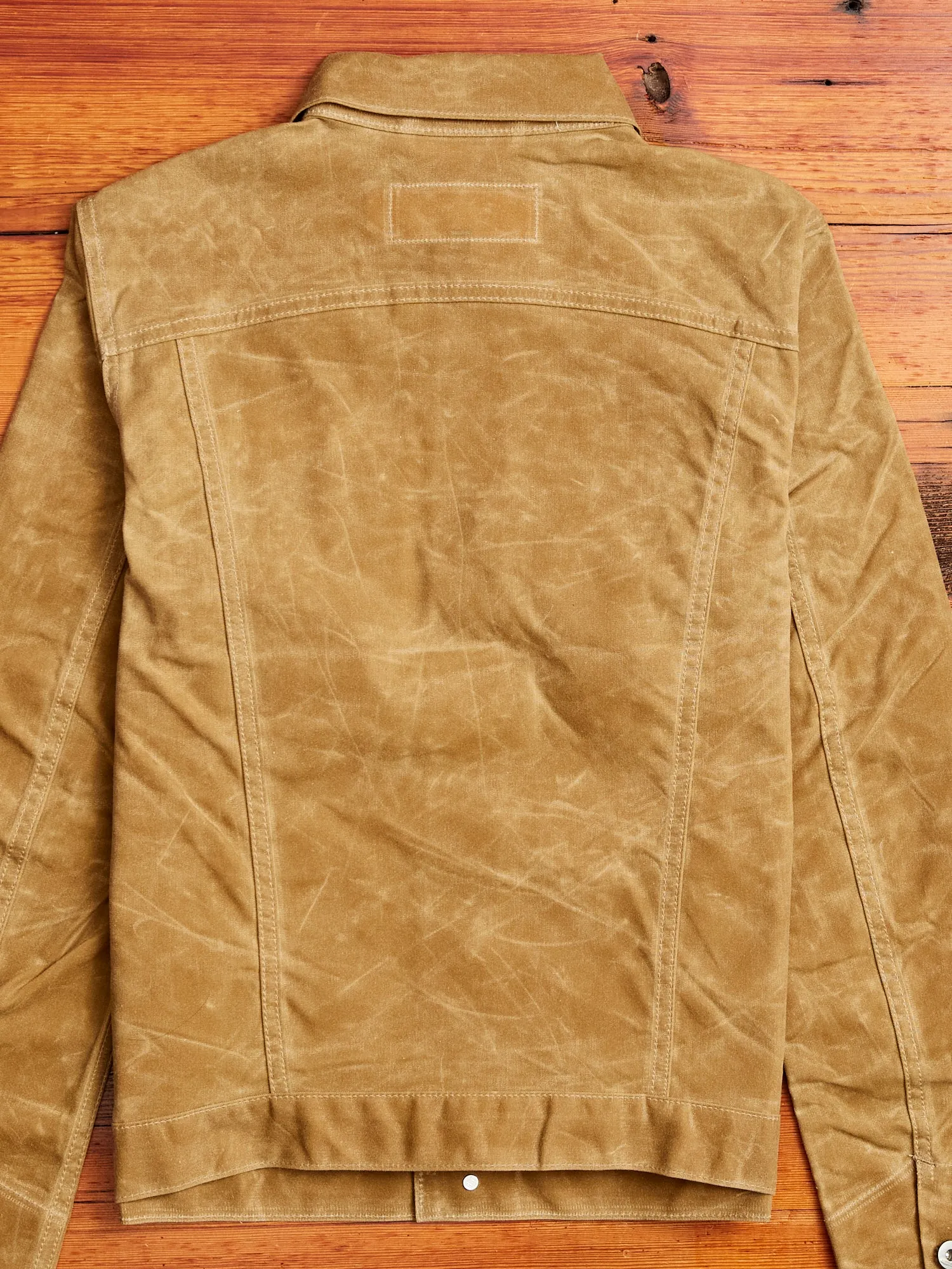 Waxed Canvas Ridgeline Supply Jacket in Tan