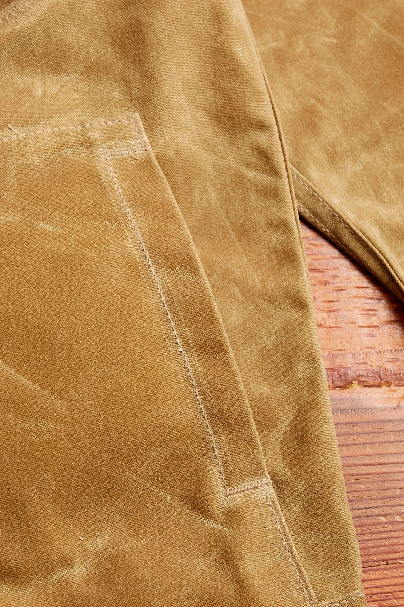Waxed Canvas Ridgeline Supply Jacket in Tan