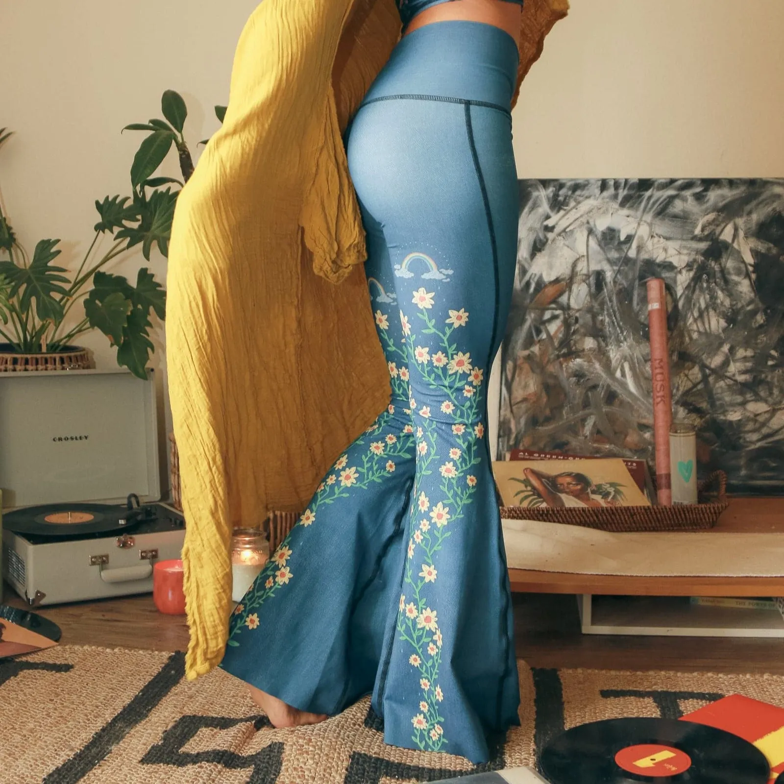 Woodstock Crop Bell Bottom