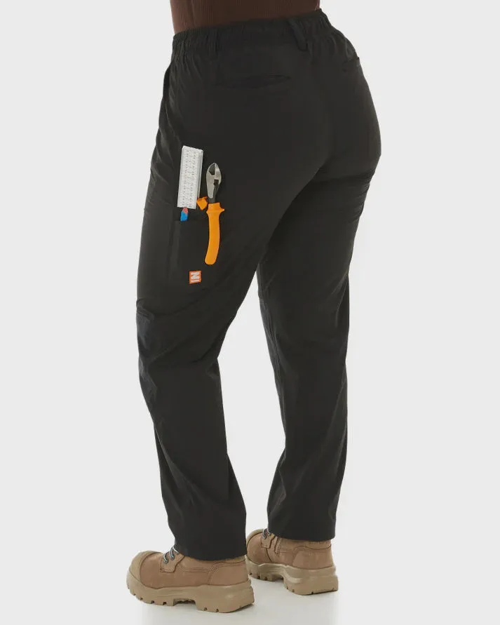 ZADIE WORKWEAR Z-LITE COMFORT WITH 4 WAY STRETCH PANT - BLACK